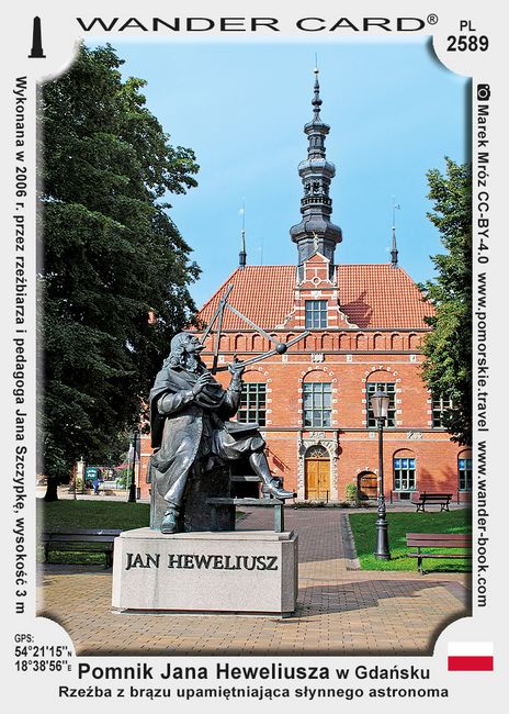 Pomnik Jana Heweliusza w Gdańsku