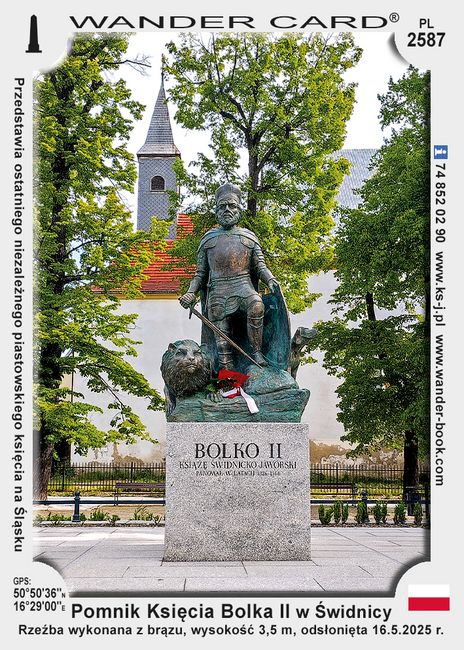 Pomnik Księcia Bolka II w Swidnicy