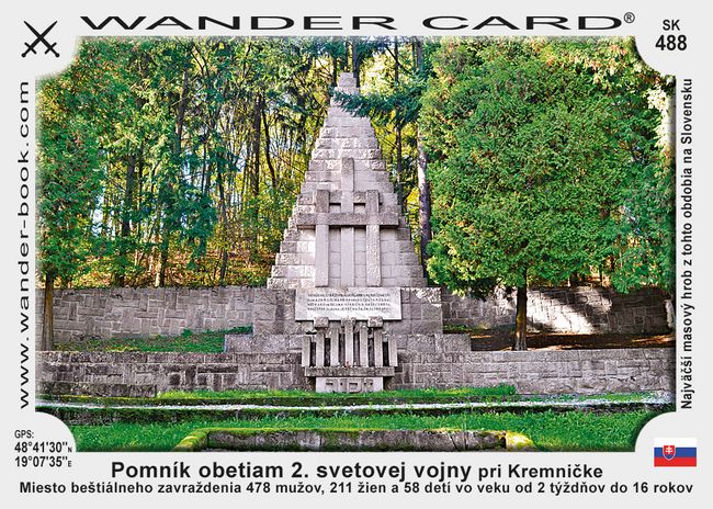 Pomník obetiam 2. svetovej vojny pri Kremničke