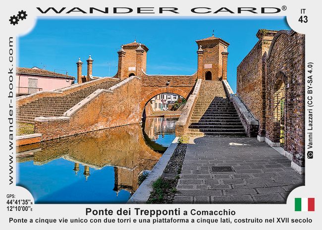 Ponte dei Trepponti a Comacchio
