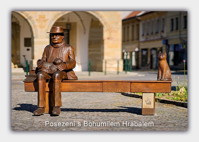 Posezení s Bohumilem Hrabalem