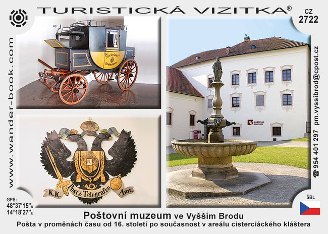 Poštovní muzeum ve Vyšším Brodu