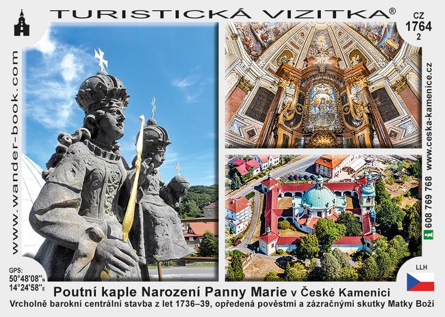 Poutní kaple Narození Panny Marie v České Kamenici