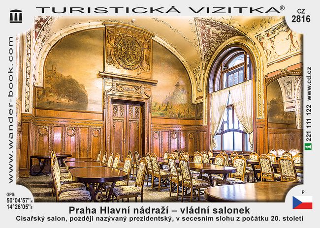 Praha Hlavní nádraží – vládní salonek