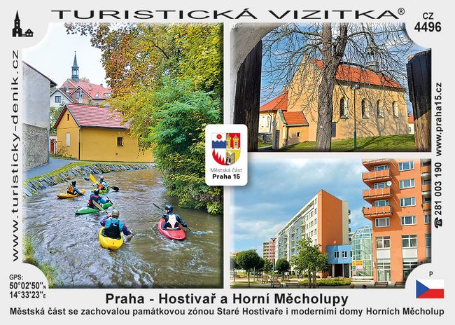 Praha - Hostivař a Horní Měcholupy