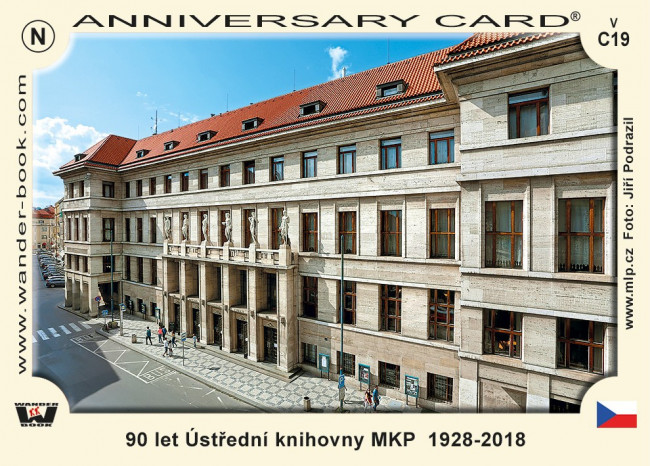 Praha Ústřední knihovna 90 let