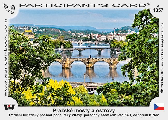 Pražské mosty a ostrovy
