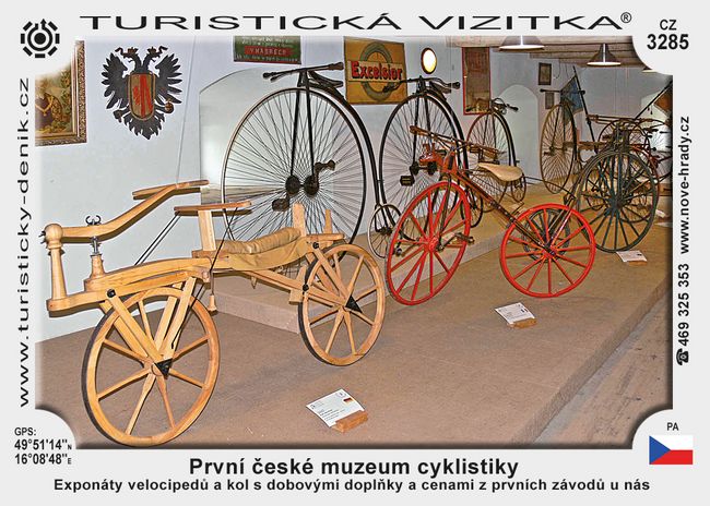 První české muzeum cyklistiky