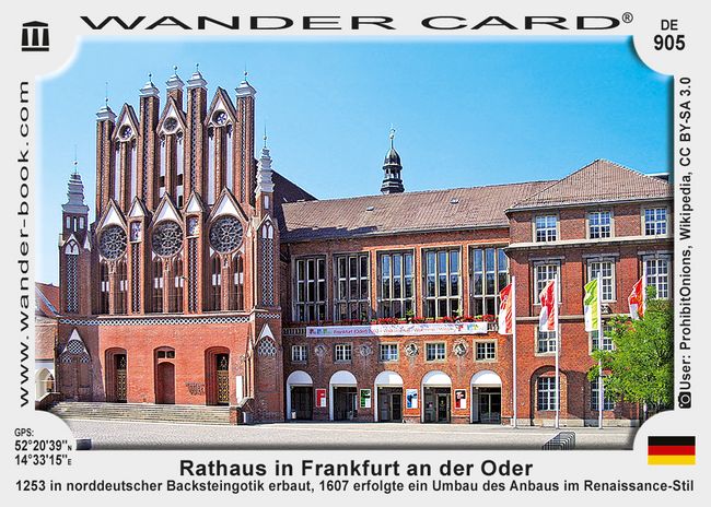 Rathaus in Frankfurt an der Oder