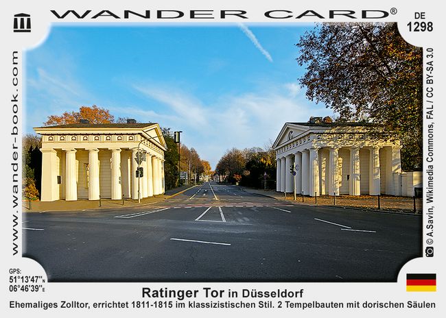 Ratinger Tor in Düsseldorf