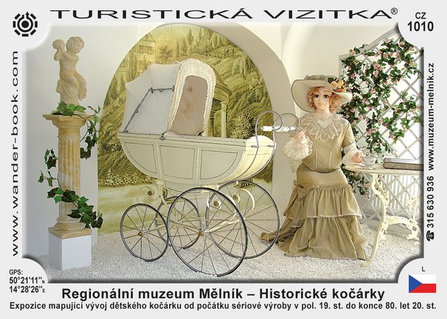Regionální muzeum Mělník – Historické kočárky