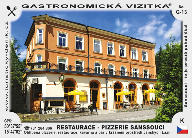 Restaurace - Pizzerie Sanssouci