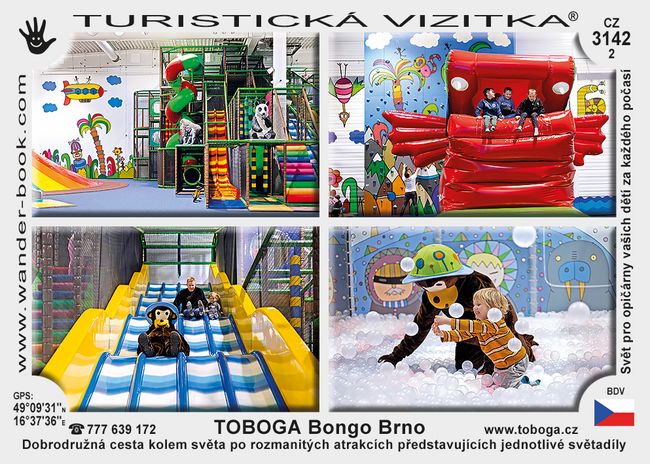 TOBOGA Bongo Brno