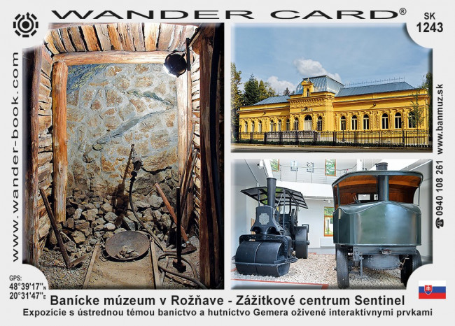 Banícke múzeum v Rožňave - Zážitkové centrum Sentinel
