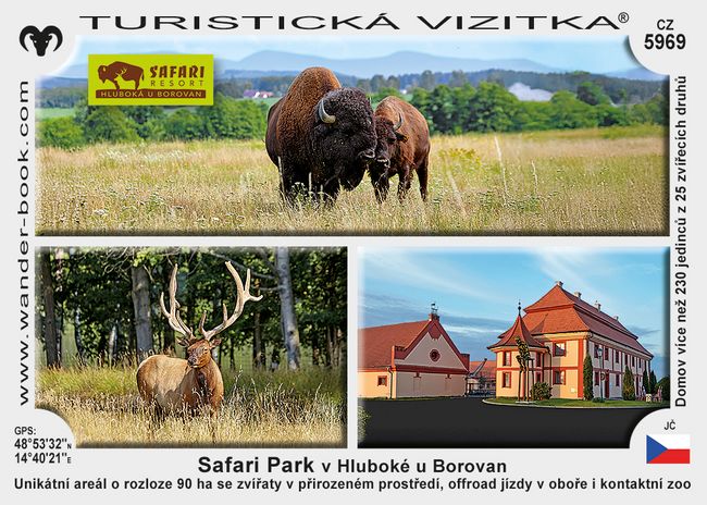 Safari Park v Hluboké u Borovan