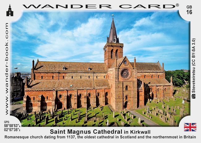 Saint Magnus Cathedral in Kirkwall