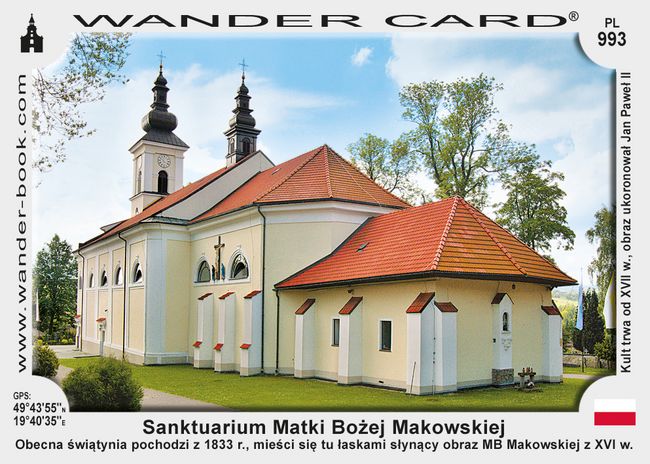 Sanktuarium Matki Bożej Opiekunki i Królowej Rodzin w Makowie Podhalańskim