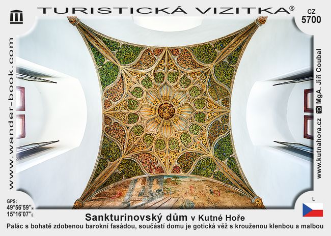 Sankturinovský dům v Kutné Hoře