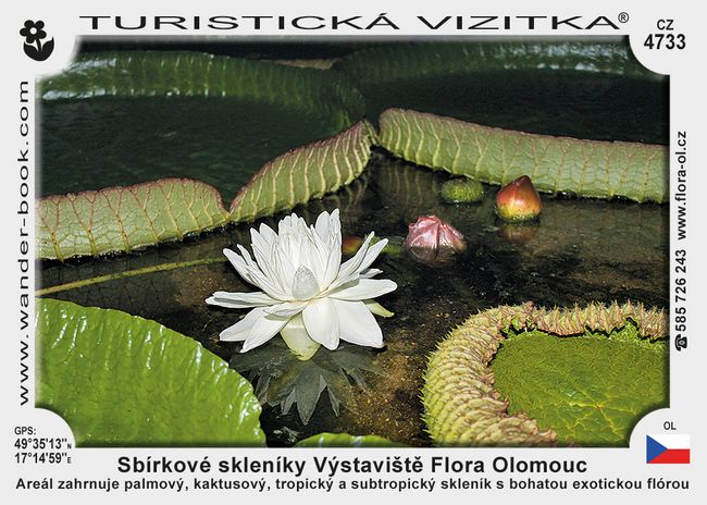Sbírkové skleníky Výstaviště Flora Olomouc