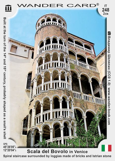 Scala del Bovolo a Venezia