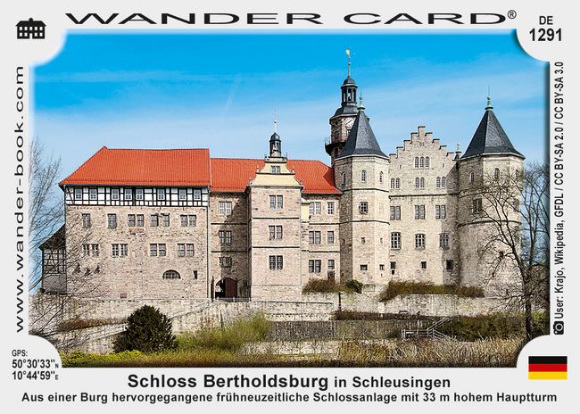 Schloss Bertholdsburg in Schleusingen