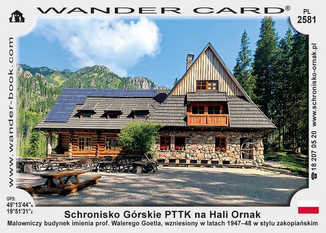 Schronisko Górskie PTTK na Hali Ornak