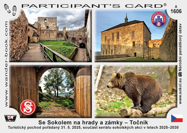 Se Sokolem na hrady a zámky – Točník