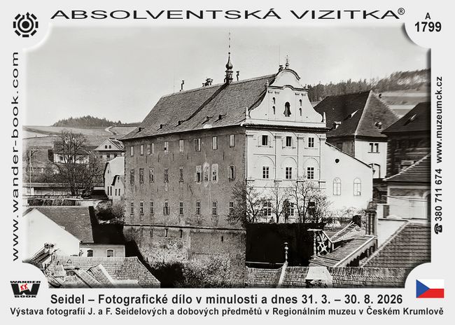 Seidel – Fotografické dílo v minulosti a dnes 31. 3. – 30. 8. 2026