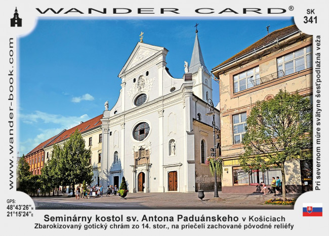 Seminárny kostol sv. Antona Paduánskeho v Košiciach