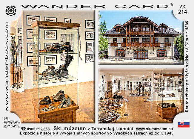 Ski múzeum v Tatranskej Lomnici