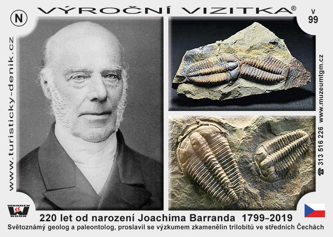 220 let od narození Joachima Barranda  1799–2019