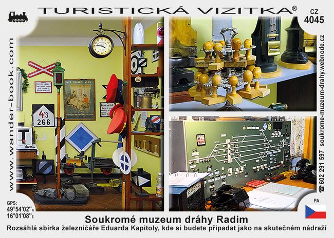 Soukromé muzeum dráhy Radim