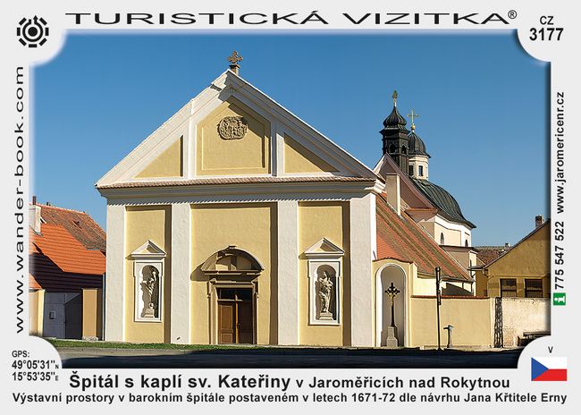 Špitál s kaplí sv. Kateřiny v Jaroměřicích nad Rokytnou