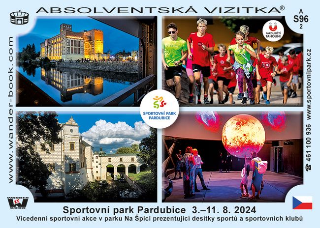 Sportovní park Pardubice  3.–11. 8. 2024