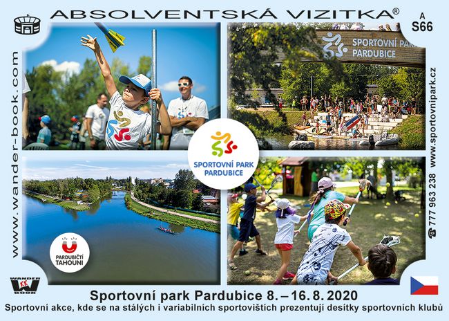 Sportovní park Pardubice 8.–16. 8. 2020