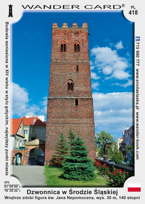 Środa Śląska wieża widokowa