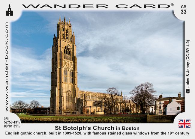 St Botolph’s Church in Boston
