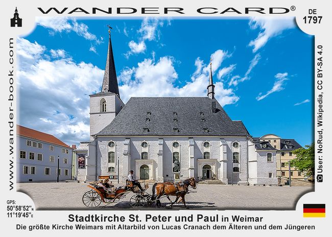Stadtkirche St. Peter und Paul in Weimar