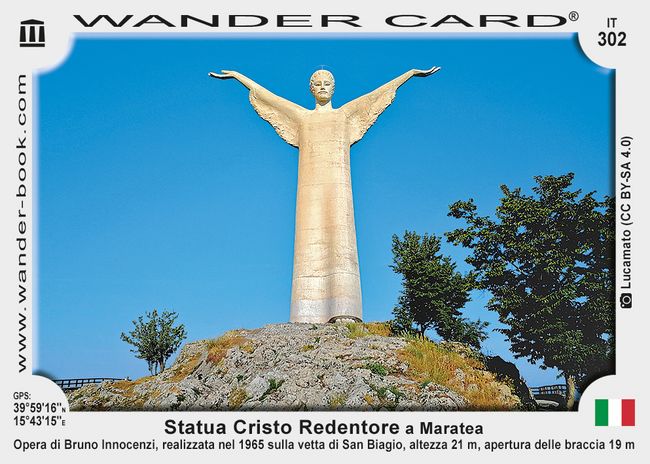Statua Cristo Redentore a Maratea