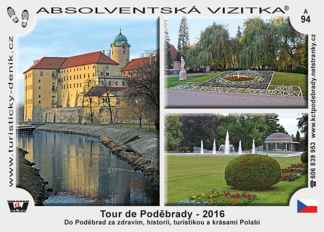 Středočeská 10 - Tour de Poděbrady - 2016