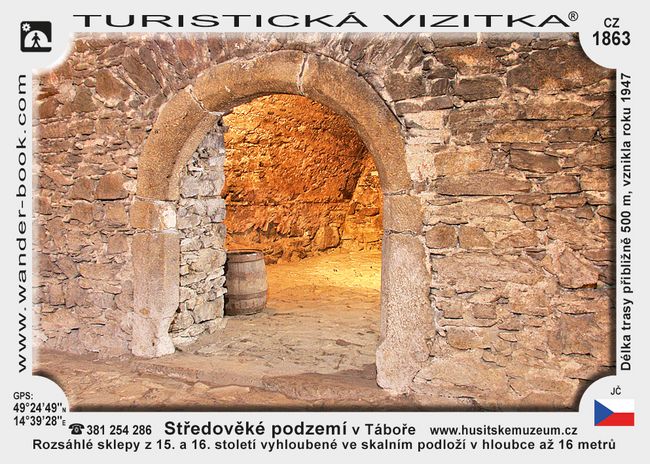 Středověké podzemí v Táboře
