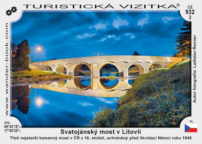 Svatojánský most v Litovli