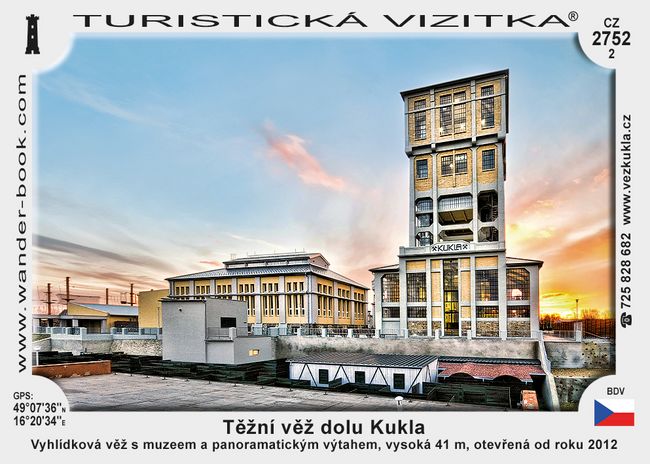Těžní věž dolu Kukla
