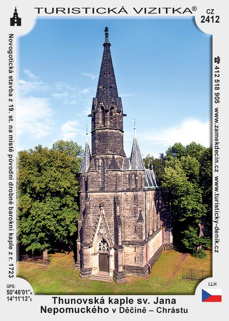 Thunovská kaple sv. Jana Nepomuckého v Děčíně – Chrástu