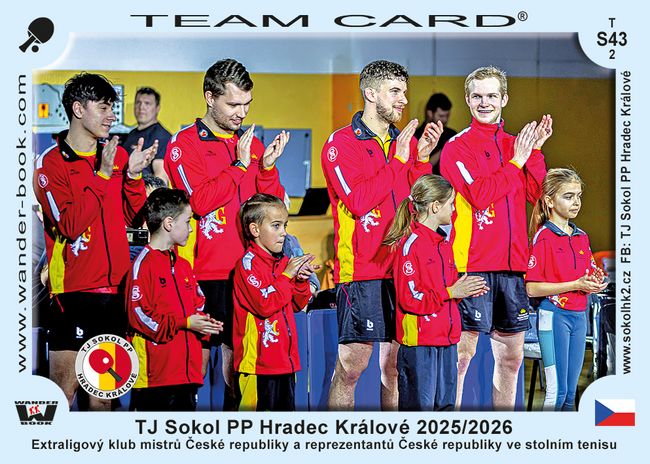 TJ Sokol PP Hradec Králové 2025/2026
