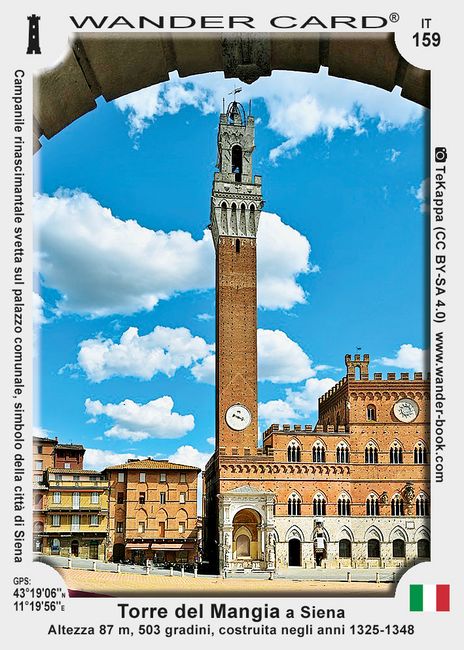 Torre del Mangia a Siena