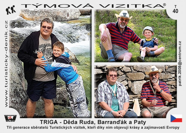 TRIGA - Děda Ruda, Barranďák a Paty