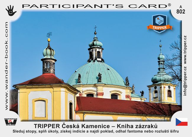 TRIPPER Česká Kamenice – Kniha zázraků