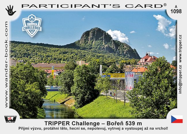 TRIPPER Challenge – Bořeň 539 m
