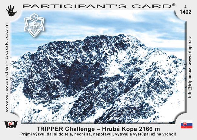 TRIPPER Challenge – Hrubá Kopa 2166 m